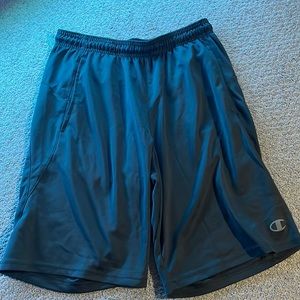 Mens gray champion shorts size medium